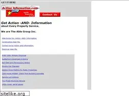 Sites similar to actioninformation.com