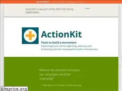 Sites similar to actionkit.com