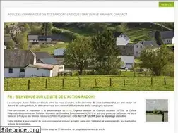 Sites similar to actionradon.be