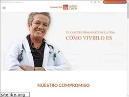 Sites similar to actitudfrentealcancer.org