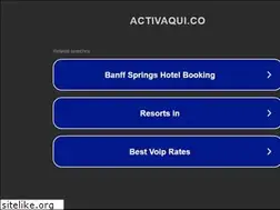 Sites similar to activaqui.co