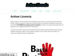 Sites similar to activarlicencia.info
