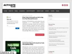 Sites similar to activateguide.com