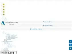 Sites similar to activdoctorsonline.in