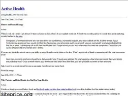 Sites similar to active-health.info