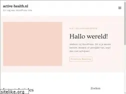 Sites similar to active-health.nl