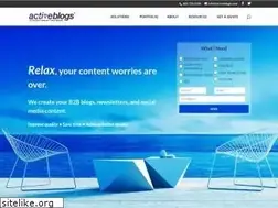 Sites similar to activeblogs.com