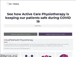 Sites similar to activecarephysiotherapy.com