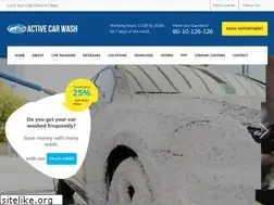 Sites similar to activecarwash.in