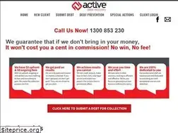 Sites similar to activedebtrecovery.com.au
