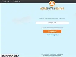 Sites similar to activedomainhosting.com