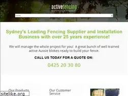 Sites similar to activefencing.com.au