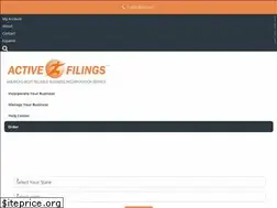 Sites similar to activefilings.com