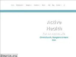 Sites similar to activehealth.co.nz