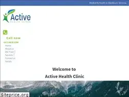 Sites similar to activehealthclinic.com.au