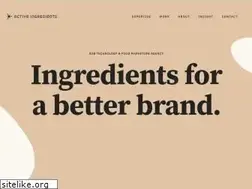 Sites similar to activeingredients.com