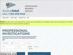 Sites similar to activeintel.com