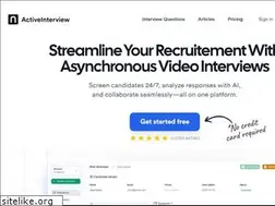 Sites similar to activeinterview.com
