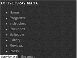 Sites similar to activekravmaga.com