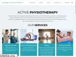 Sites similar to activephysiotherapy.net.au