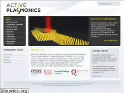 Sites similar to activeplasmonics.org