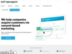 Sites similar to activeprospect.com