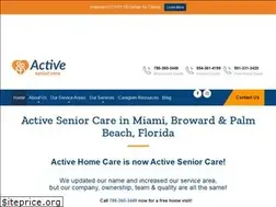 Sites similar to activeseniorcarefl.com