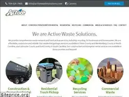 Sites similar to activewastesolutions.com