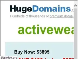 Sites similar to activewearapparel.com