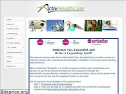 Sites similar to activhealthcare.com