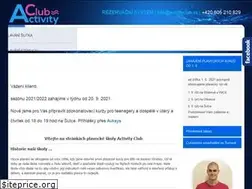 Sites similar to activityclub.cz
