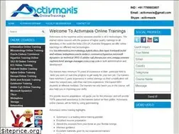 Sites similar to activmaxis.com