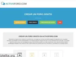 Sites similar to activoforo.com