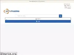 Sites similar to activpharma.com