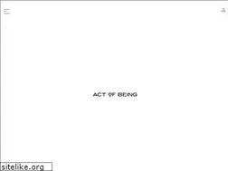 Sites similar to actofbeing.com