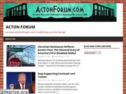 Sites similar to actonforum.com