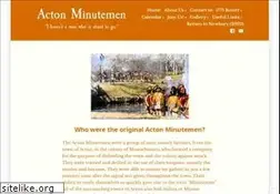 Sites similar to actonminutemen.org