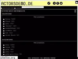 Sites similar to actorsdemo.de
