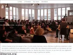 Sites similar to actorsfactory.fr