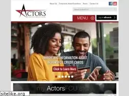 Sites similar to actorsfcu.com