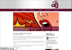 Sites similar to actorsguild.co.uk