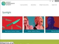 Sites similar to actorsshakespeareproject.org
