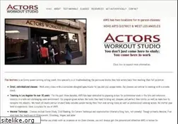 Sites similar to actorsworkout.com