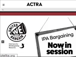 Sites similar to actra.com