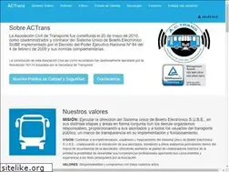 Sites similar to actrans.com.ar