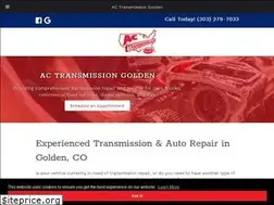 Sites similar to actransmissiongolden.com