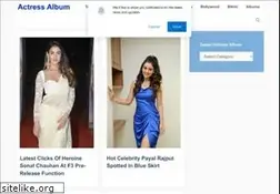 Sites similar to actressalbum.com
