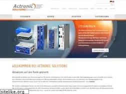 Sites similar to actronic-solutions.de