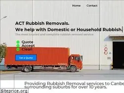 Sites similar to actrubbish.com.au