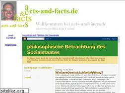 Sites similar to acts-and-facts.de